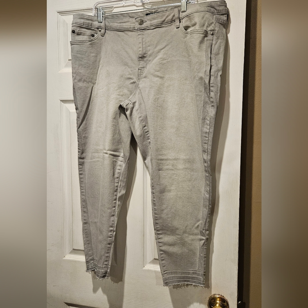 LAUREN RALPH LAUREN CROP JEANS